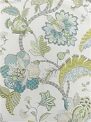 Floriana Mineral Floral P Kaufmann Fabric 